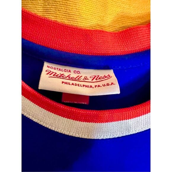 New York Knicks Walt Frazier Mitchell & Ness NBA Authentic Jersey Sz 64 5XL - Picture 3 of 5